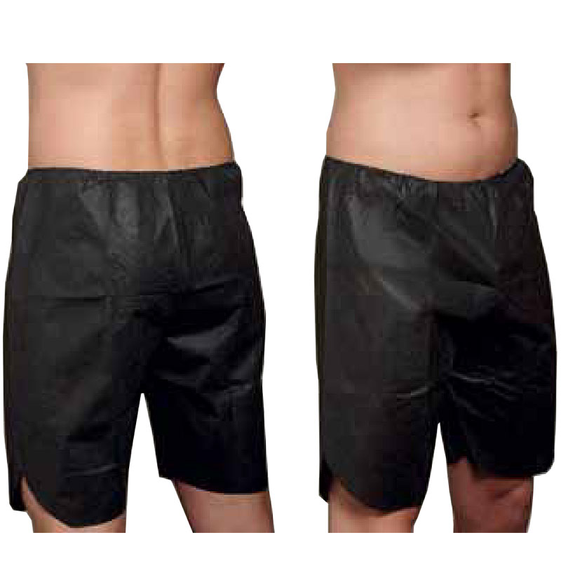 Boxer short homme jetable TNT noir x50